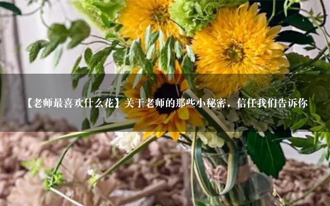 【老师最喜欢什么花】关于老师的那些小秘密，信任我们告诉你