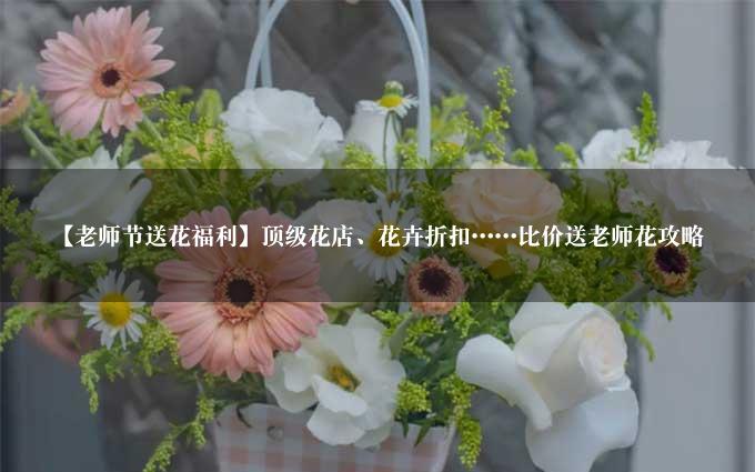 【老师节送花福利】顶级花店、花卉折扣……比价送老师花攻略