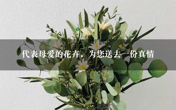 代表母爱的花卉，为您送去一份真情