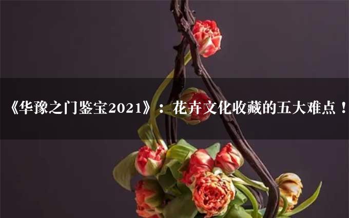 《华豫之门鉴宝2021》：花卉文化收藏的五大难点！