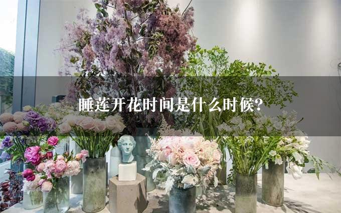 睡莲开花时间是什么时候？