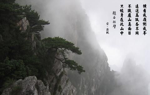 《题西林壁》 宋 • 苏东坡：不识庐山真面目，只缘身在此山中的哲理是什么图2