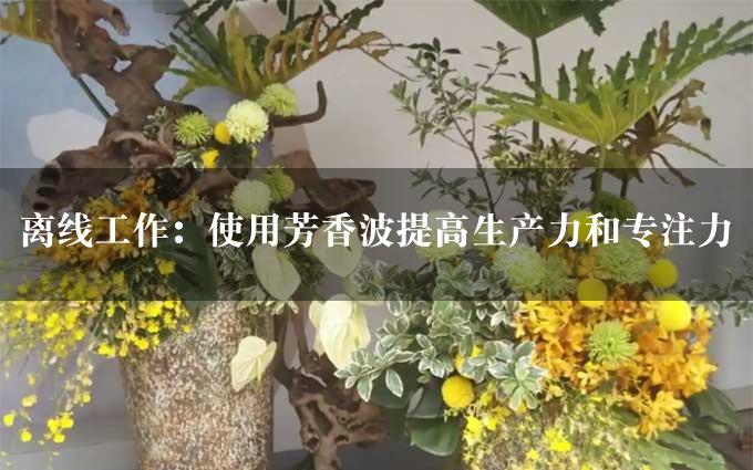 离线工作：使用芳香波提高生产力和专注力