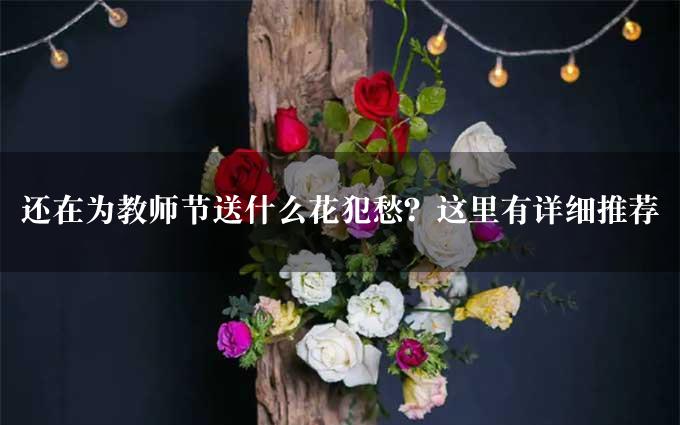 还在为教师节送什么花犯愁？这里有详细推荐