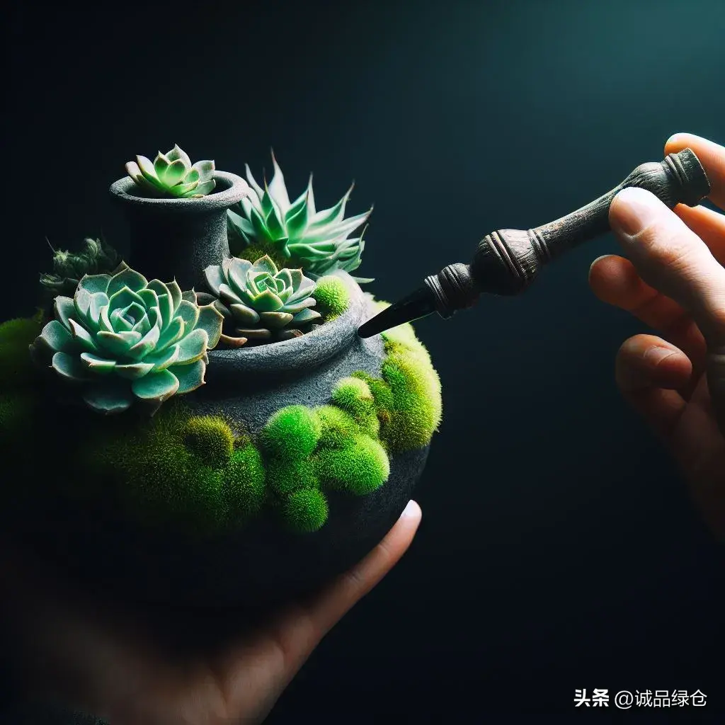 “多肉植物种植：水苔的使用和优势”